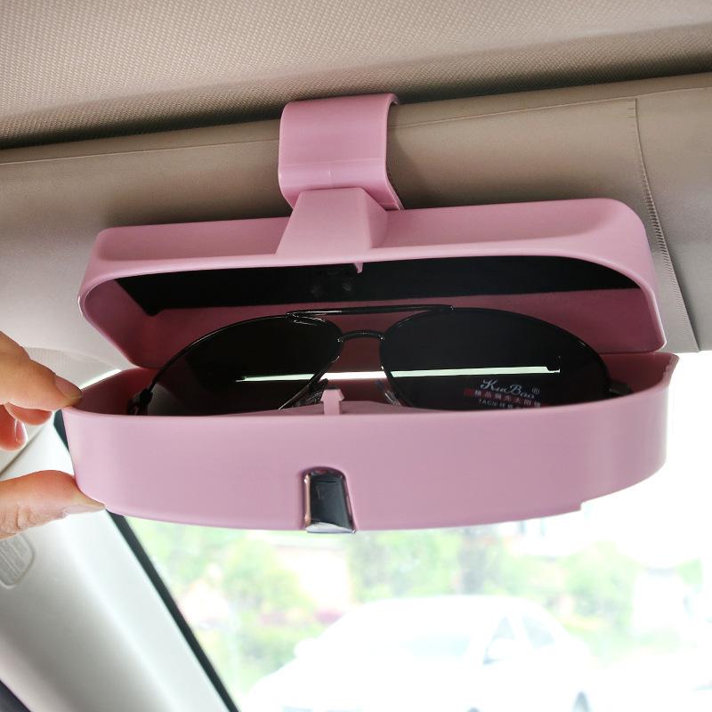 Car glasses case car sun visor bill glasses clip