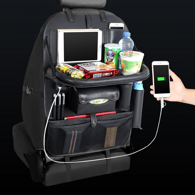 Multi-Pocket Car Backseat Hanging Storage Bag