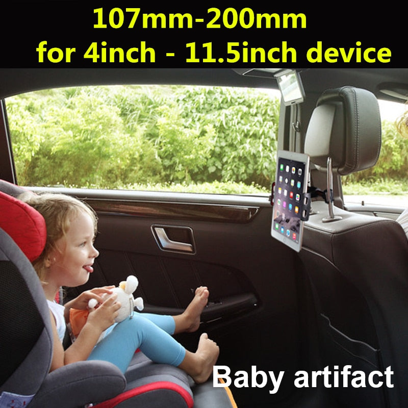 4-11.5inch Car Back Seat Phone Holder