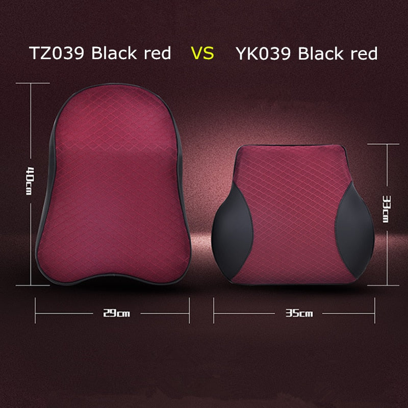 Car 3D Memory Foam Head Rest Pillow